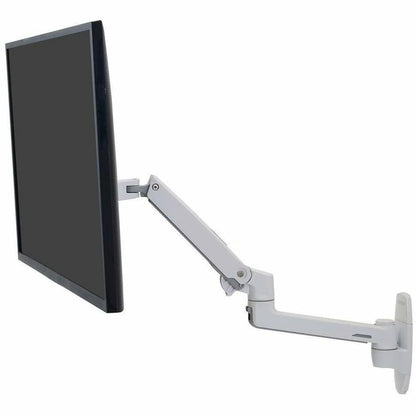 Ergotron LX Mounting Arm for LCD Display - Bright White, Wall Mount System