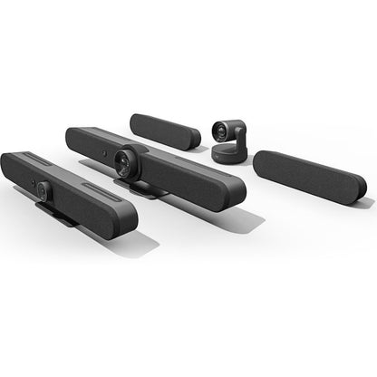 Logitech Rally Bar All-In-One Video Conferencing Camera for Medium and Large Rooms, Graphite