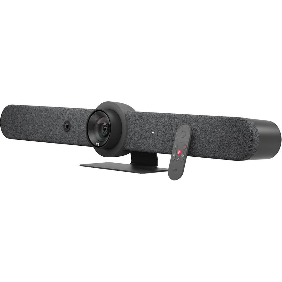 Logitech Rally Bar All-In-One Video Conferencing Camera for Medium and Large Rooms, Graphite