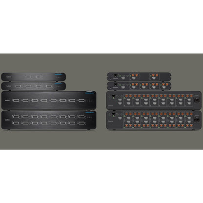 Belkin Universal 2nd Gen Secure KVM Switch F1DN104KVM-UNN4 — 4-Port, 4K UHD Video, Secure Enclave Sharing