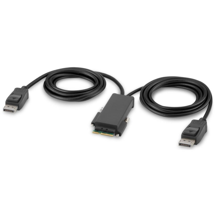 Belkin F1DN204MOD-PP-4 4-Port Dual Head DisplayPort Modular Secure KVM Switch with Remote Control