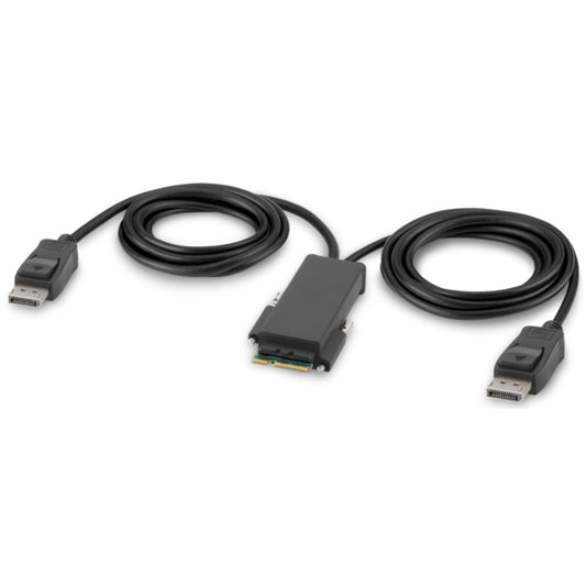 Belkin F1DN204MOD-PP-4 4-Port Dual Head DisplayPort Modular Secure KVM Switch with Remote Control