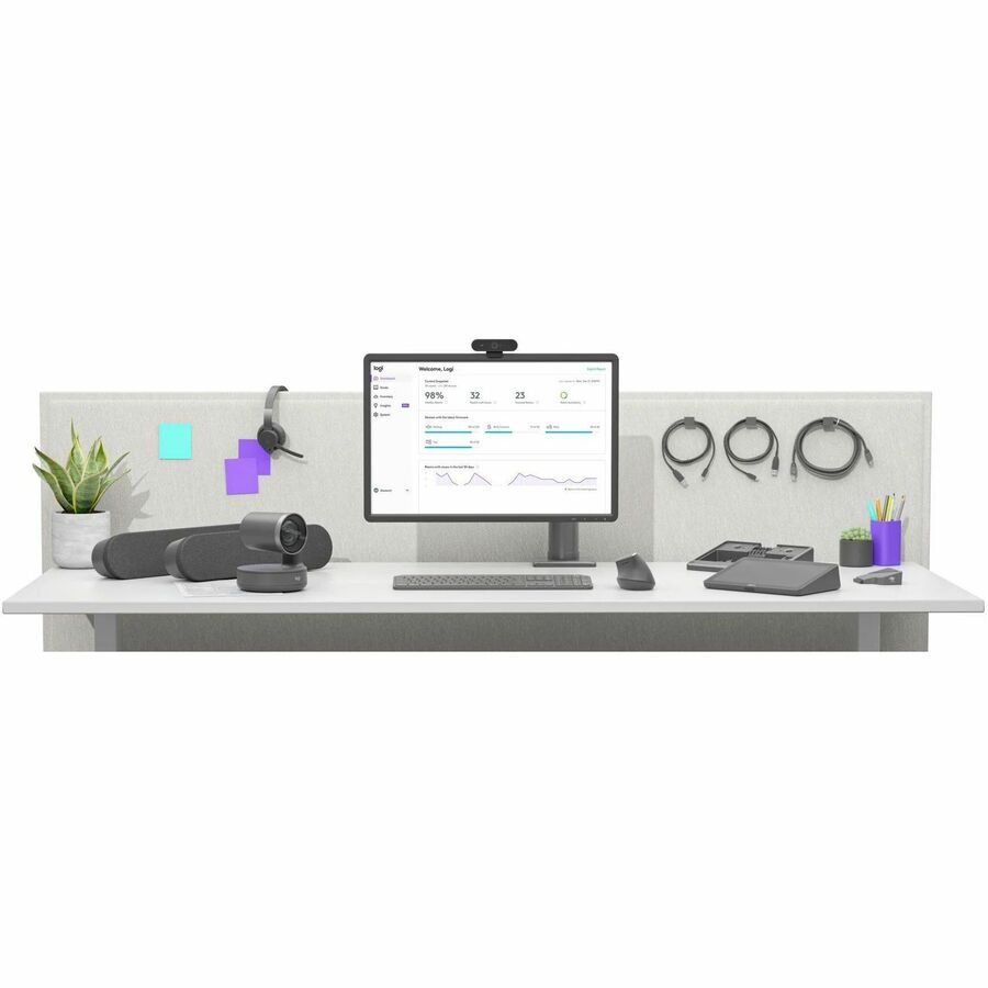 Logitech Tap Touch Controller for Video Conferencing and Room Automation