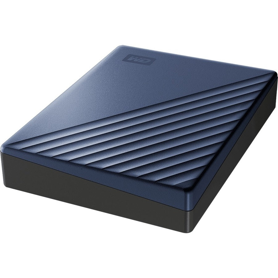 Western Digital My Passport Ultra 5TB Portable External Hard Drive in Blue