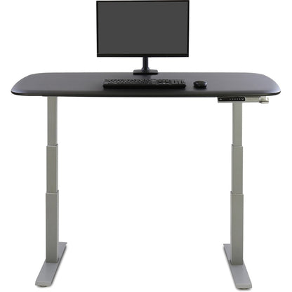 Ergotron LX Desk Monitor Arm with Low-Profile Clamp in Matte Black