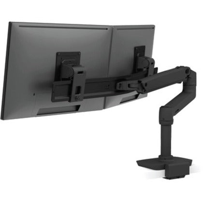 Ergotron Low-Profile Top-Mount C-Clamp (Part 98-478-224) for Desk Mount Arms, Matte Black