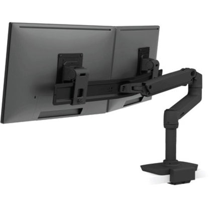 Ergotron Low-Profile Top-Mount C-Clamp (Part 98-478-224) for Desk Mount Arms, Matte Black