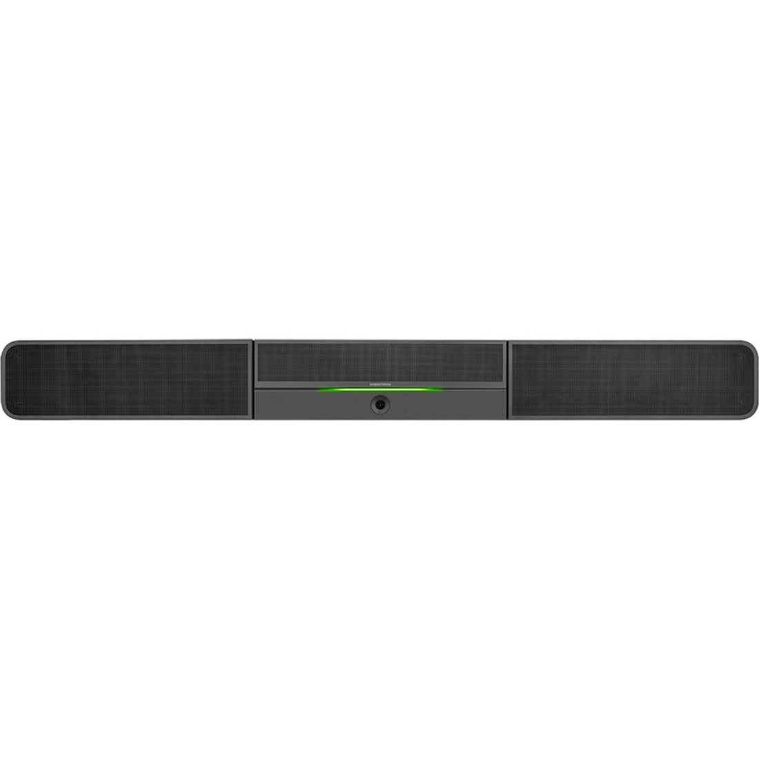 Crestron UC-SB1-CAM Sound Bar Speaker with Integrated Huddly IQ Camera - 20W RMS, Black