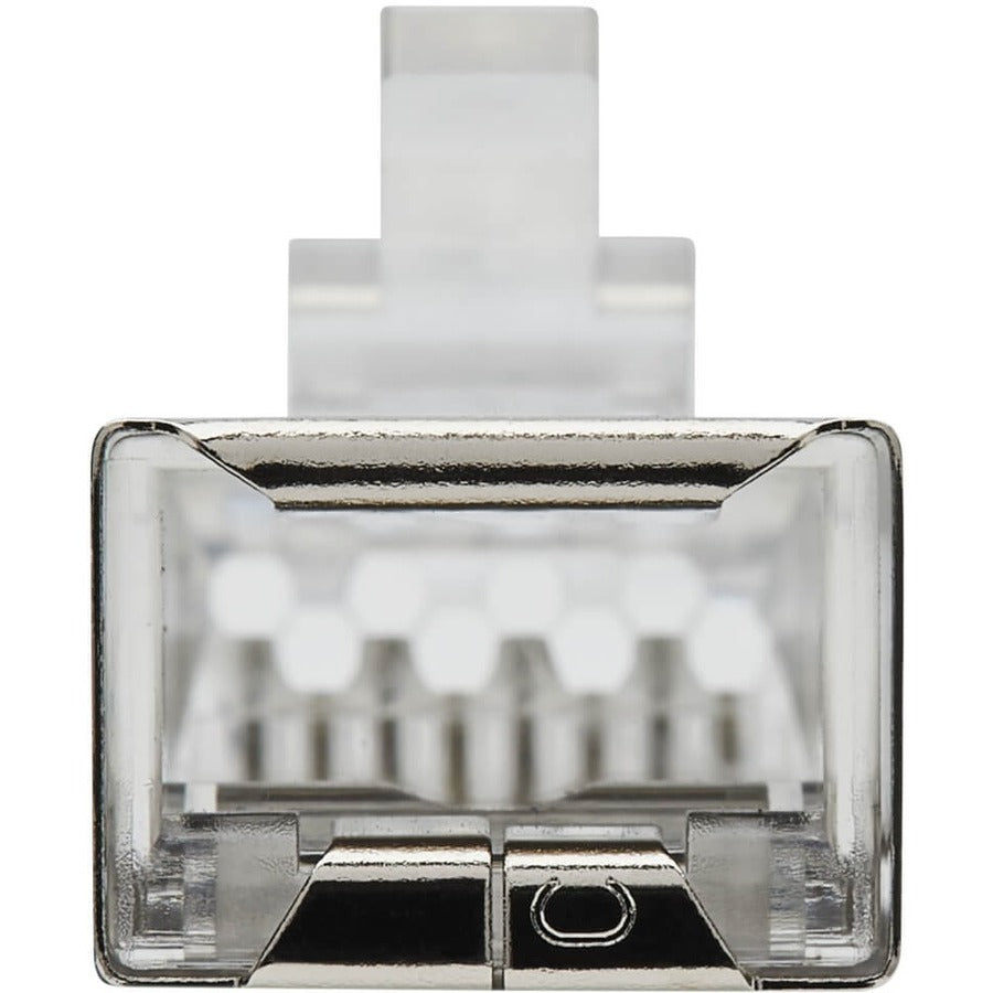 Eaton Tripp Lite Series Cat6 RJ45 Pass-Through FTP Modular Plug, 50 Pack