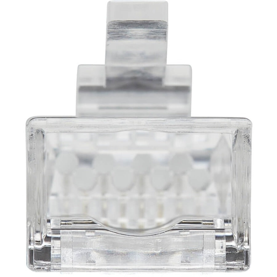 Eaton Tripp Lite Series Cat6 RJ45 Pass-Through UTP Modular Plug, 50 Pack