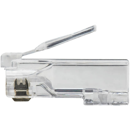 Eaton Tripp Lite Series Cat6 RJ45 Pass-Through UTP Modular Plug, 50 Pack