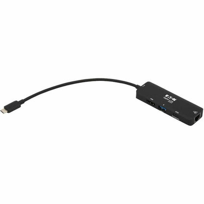 Eaton Tripp Lite Series USB-C Multiport Adapter with 4K HDMI, USB 3.1, Gigabit Ethernet and Power Delivery