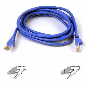 Belkin 9ft Blue Cat6 Snagless Ethernet Patch Cable - High-Speed Network Connection