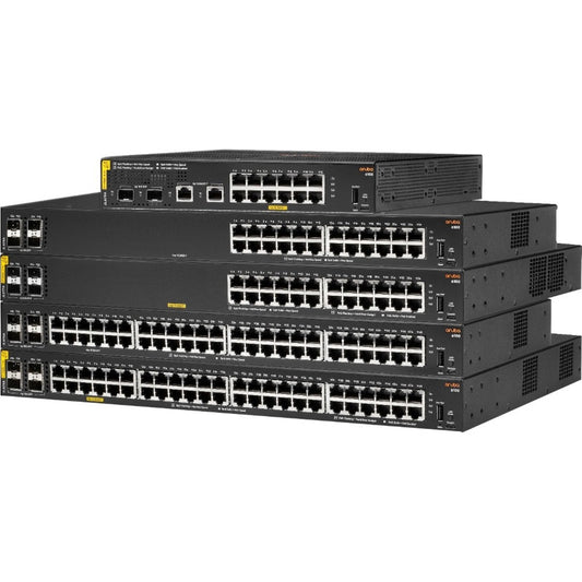 Hewlett Packard Enterprise JL678A#ABA Aruba CX 6100 24G 4SFP+ Switch for Enterprise and SMB Networks