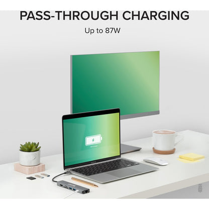 Plugable Technologies 7-in-1 USB-C Hub with Ethernet and 4K HDMI - USBC-7IN1E