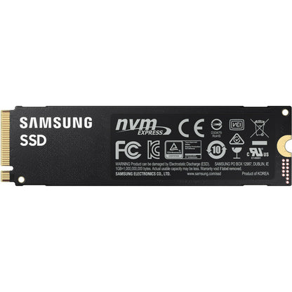 Samsung 980 PRO PCIe 4.0 NVMe SSD 2TB - M.2 2280 Internal Solid State Drive