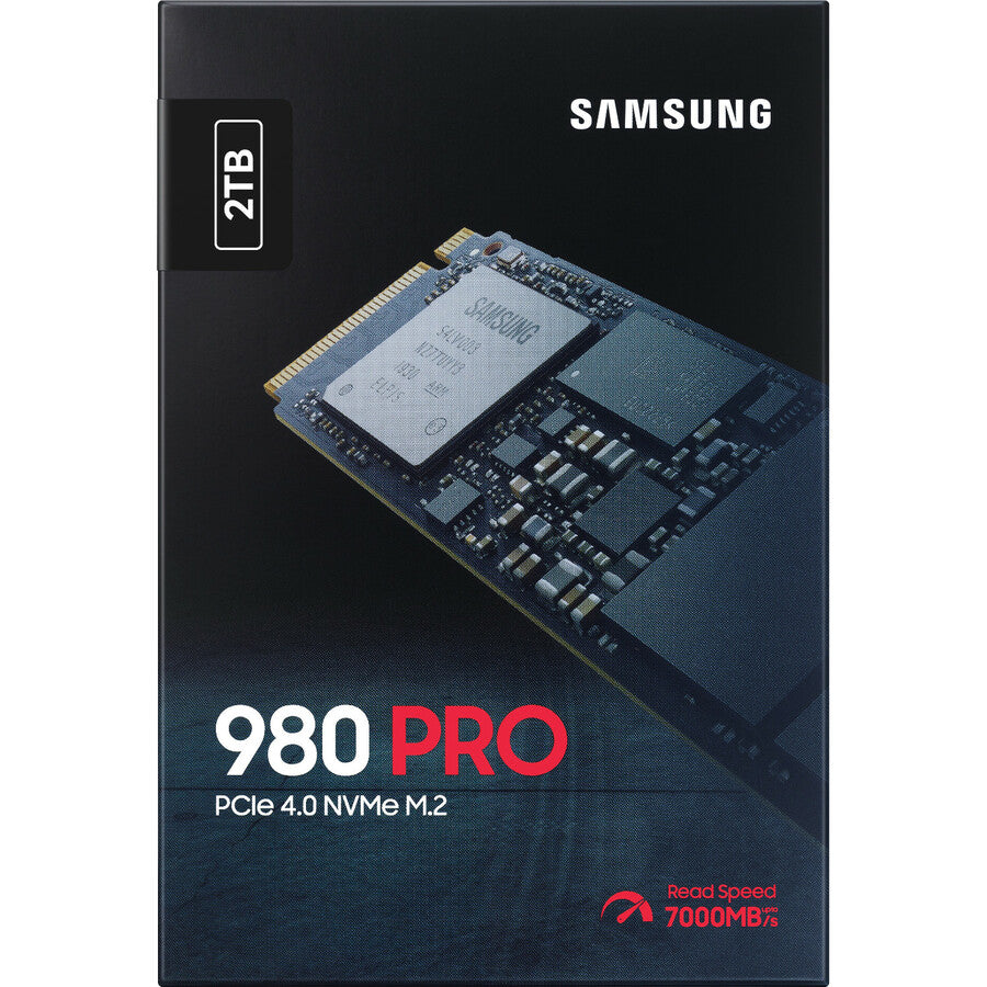 Samsung 980 PRO PCIe 4.0 NVMe SSD 2TB - M.2 2280 Internal Solid State Drive