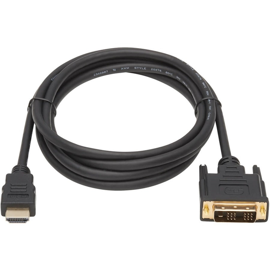 Eaton Tripp Lite Series Safe-IT HDMI to DVI-D Single-Link Antibacterial Cable, 6 ft