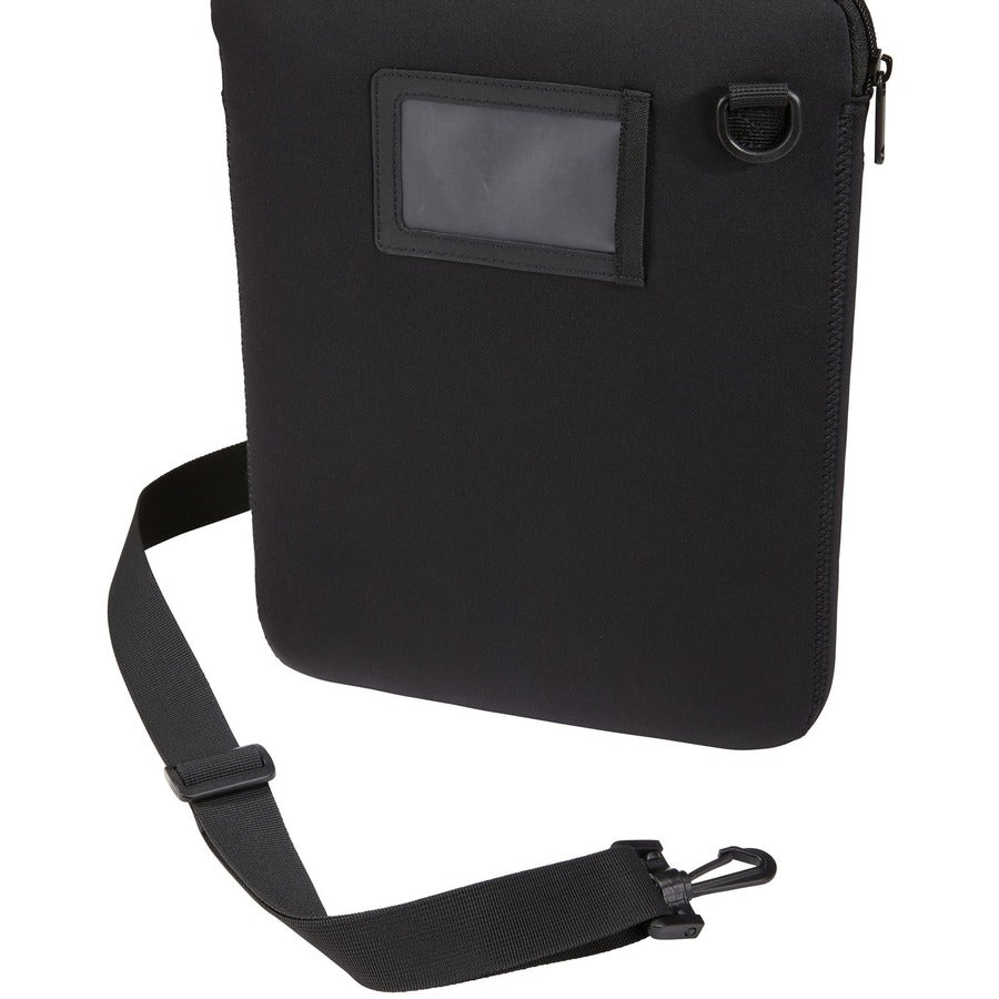 Case Logic Quantic LNEO-212 12-Inch Chromebook Sleeve with Shoulder Strap and Accessory Pocket - Black