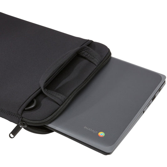 Case Logic Quantic LNEO-212 12-Inch Chromebook Sleeve with Shoulder Strap and Accessory Pocket - Black
