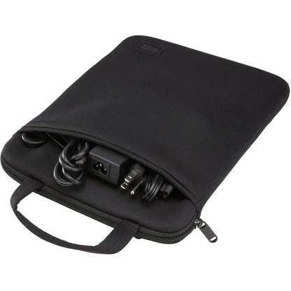 Case Logic Quantic LNEO-212 12-Inch Chromebook Sleeve with Shoulder Strap and Accessory Pocket - Black