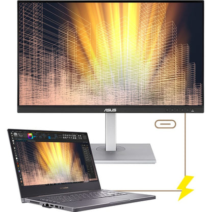 ASUS ProArt Display PA278CV 27-Inch QHD IPS Monitor with Factory-Calibrated Color Accuracy and USB-C Connectivity