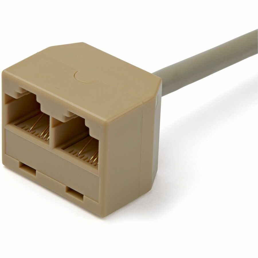 StarTech.com 2-to-1 RJ45 Splitter Cable Adapter - Network Splitter for Ethernet Connections