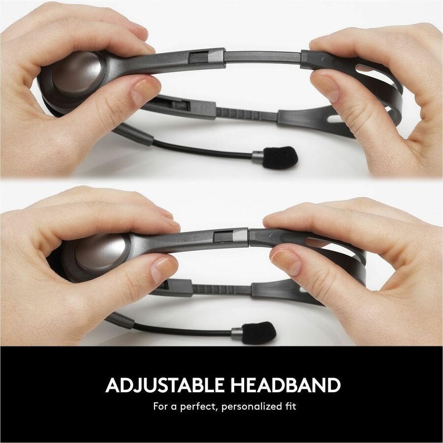 Logitech H111 Stereo Headset with 3.5 mm Audio Jack for Education