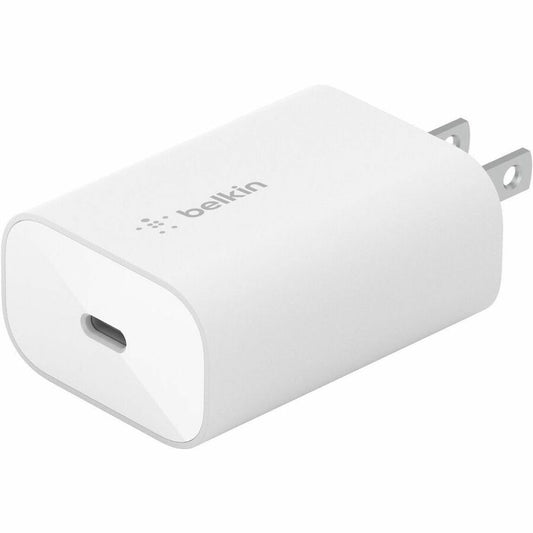Belkin BoostCharge 25W USB-C PD 3.0 PPS Wall Charger for Fast Charging Smartphones and Devices