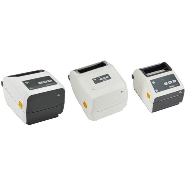Zebra ZD421-HC Desktop Thermal Transfer Printer - Monochrome, Portable, USB & Bluetooth Connectivity