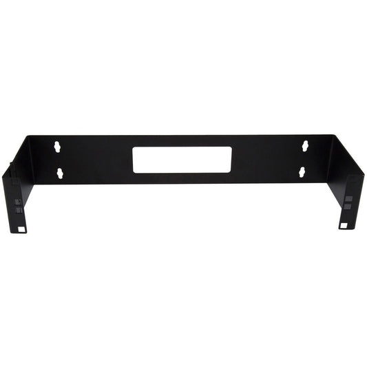 StarTech.com 2U Hinged Wall Mount Bracket for Patch Panels - Heavy-Duty Steel Wall Rack