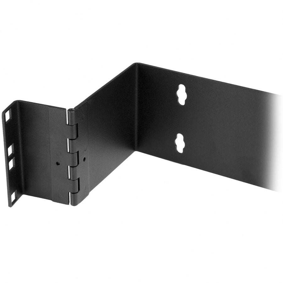 StarTech.com 2U Hinged Wall Mount Bracket for Patch Panels - Heavy-Duty Steel Wall Rack