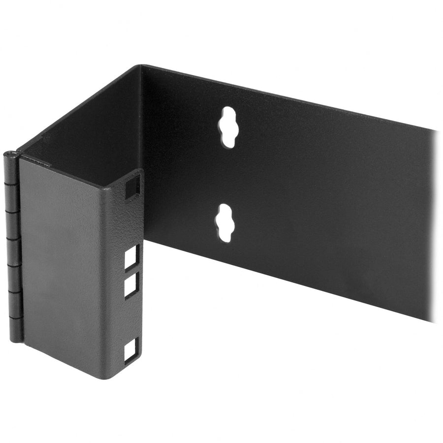 StarTech.com 2U Hinged Wall Mount Bracket for Patch Panels - Heavy-Duty Steel Wall Rack