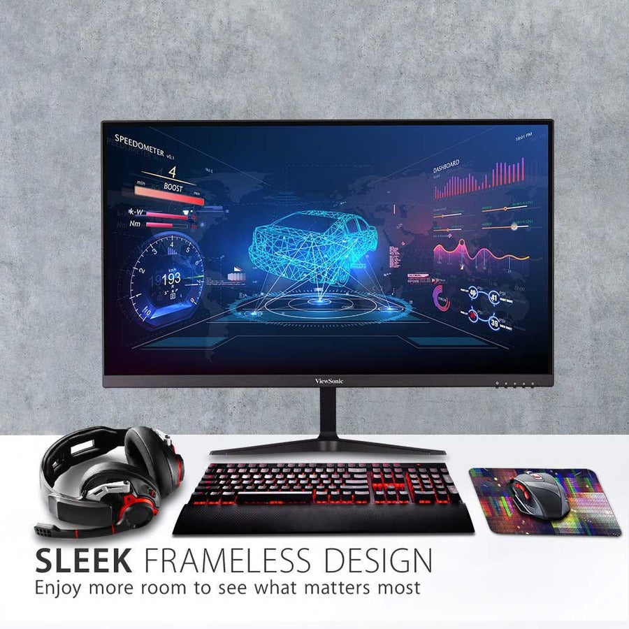 ViewSonic VX2718-P-MHD 27-Inch Full HD Gaming Monitor with 180Hz Refresh Rate and Adaptive Sync