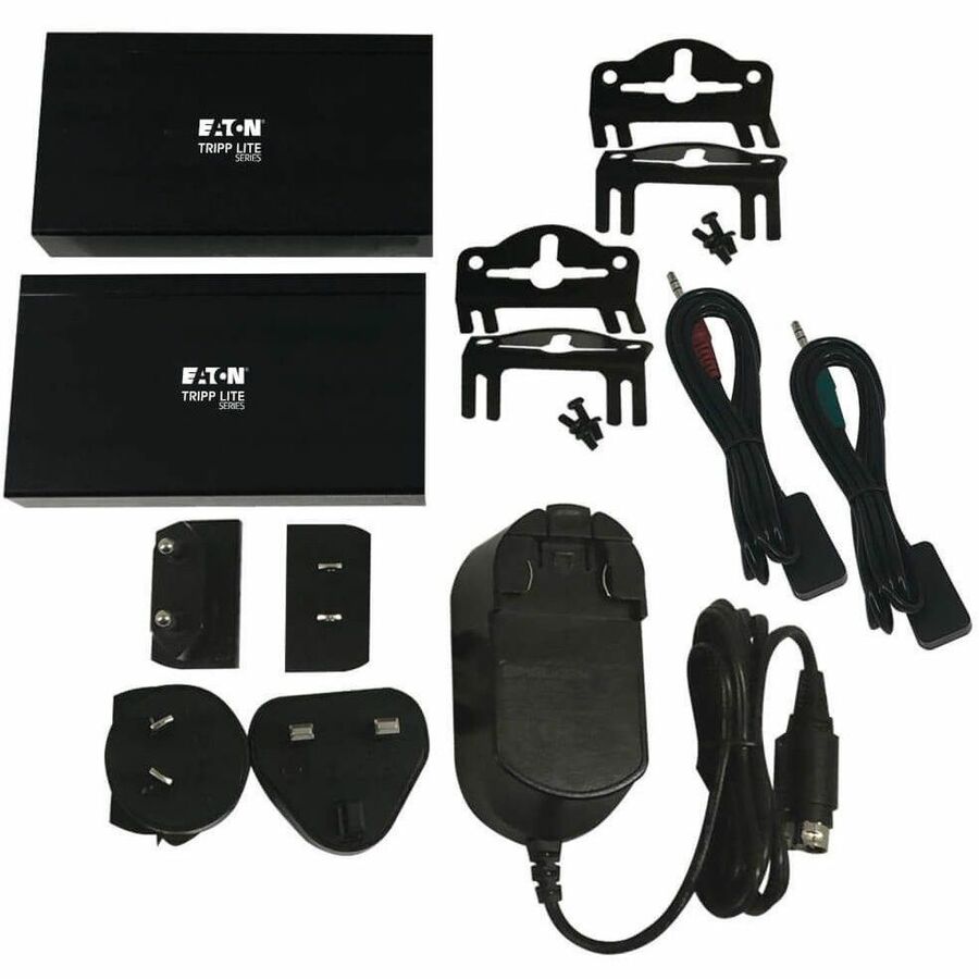 Eaton Tripp Lite Series HDMI over Cat6 Extender Kit, Model B127A-1A1-BHBH for 4K UHD Video and KVM Support