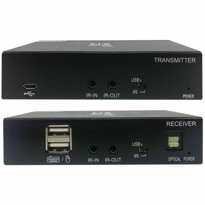 Eaton Tripp Lite Series HDMI over Cat6 Extender Kit, Model B127A-1A1-BHBH for 4K UHD Video and KVM Support