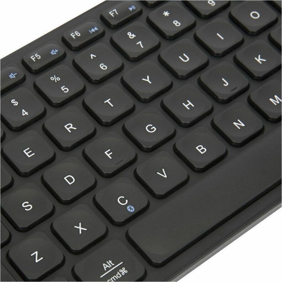 Targus Compact Multi-Device Bluetooth Antimicrobial Keyboard, Model AKB862US