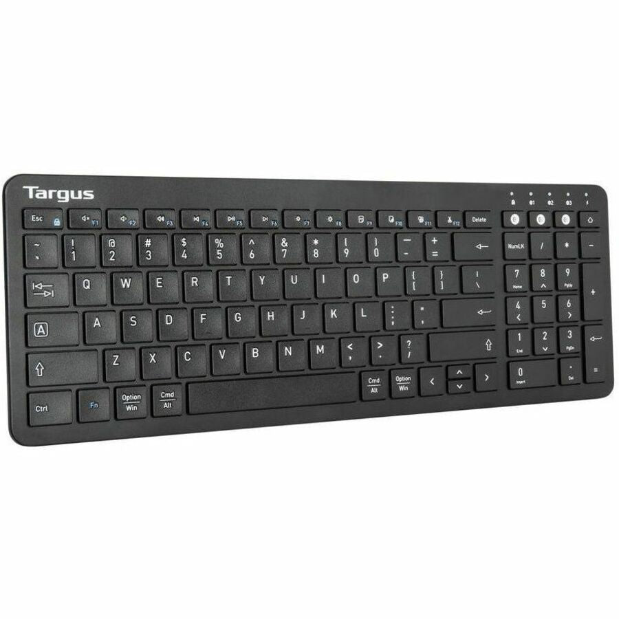 Targus Midsize Multi-Device Bluetooth Antimicrobial Keyboard, Model AKB863US