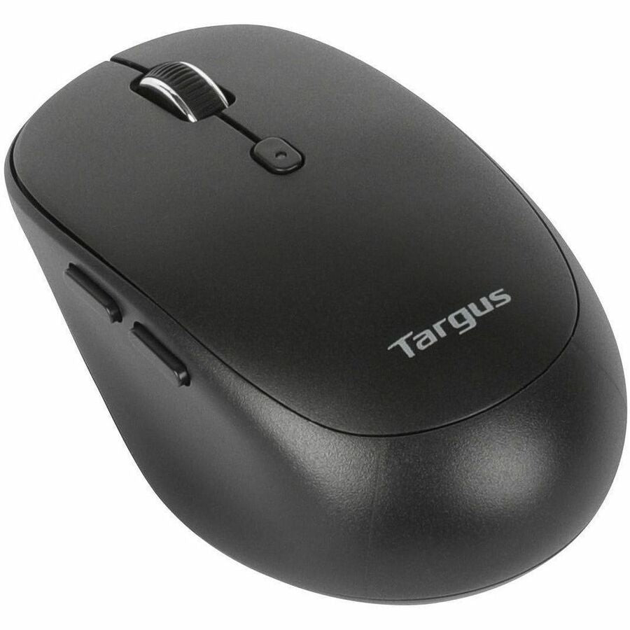 Targus Midsize Comfort Multi-Device Antimicrobial Wireless Mouse - Bluetooth & 2.4GHz, Adjustable DPI, Right-Hand Ergonomic Design