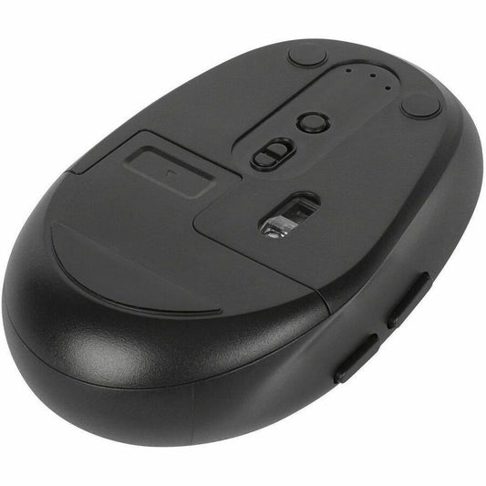 Targus Midsize Comfort Multi-Device Antimicrobial Wireless Mouse - Bluetooth & 2.4GHz, Adjustable DPI, Right-Hand Ergonomic Design