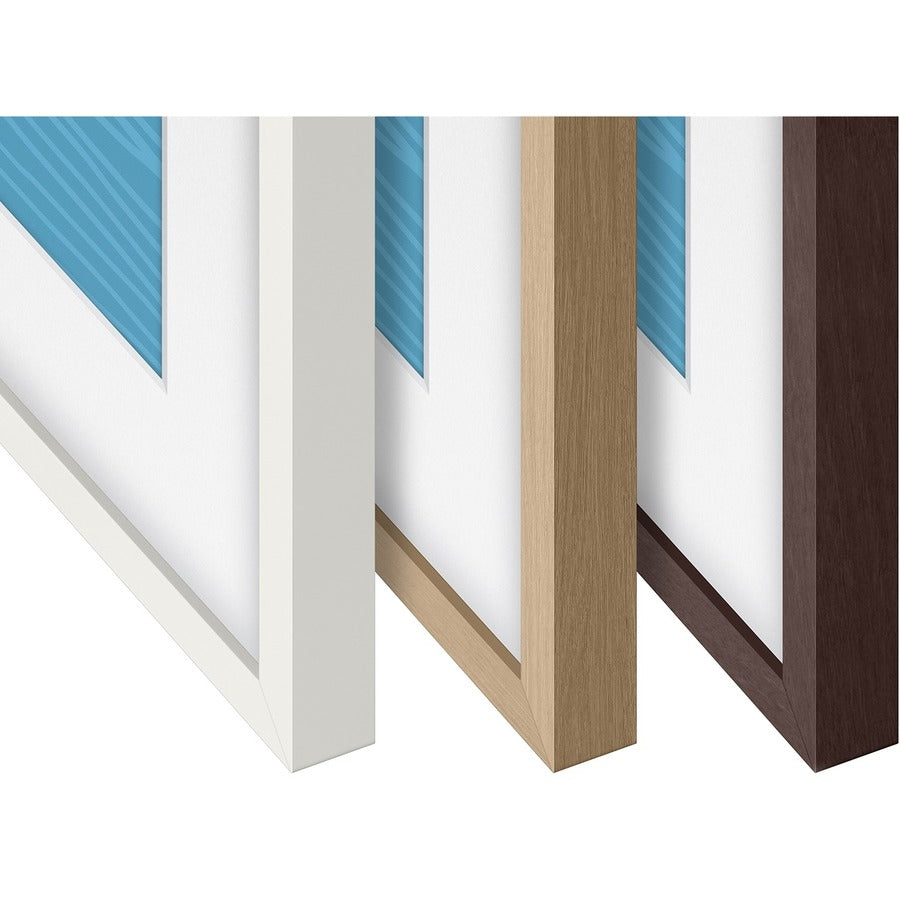 Samsung 2021 43-Inch The Frame Customizable Bezel - Modern Brown