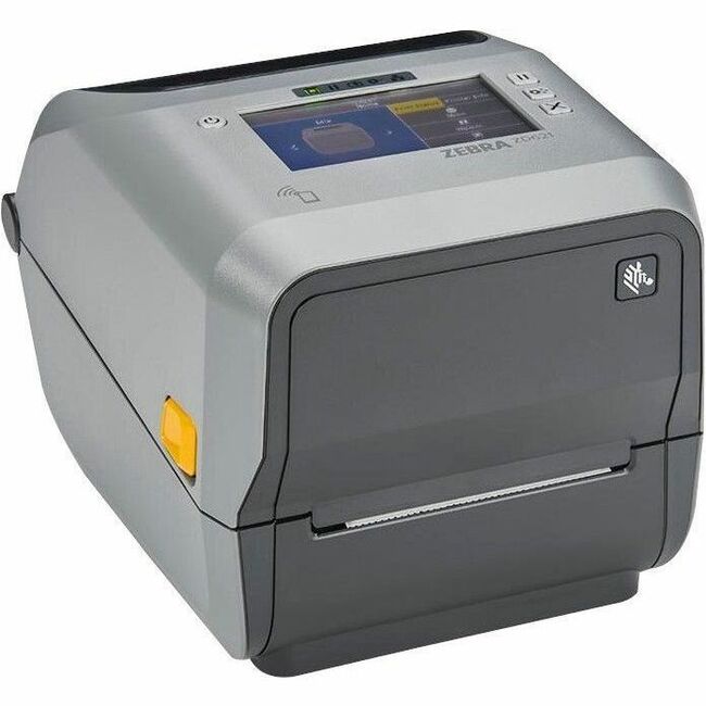 Zebra ZD621 Desktop RFID Printer - Monochrome, 4.25" Label Width, 300 dpi, Ethernet, USB, Bluetooth, Wi-Fi, RFID Encoding
