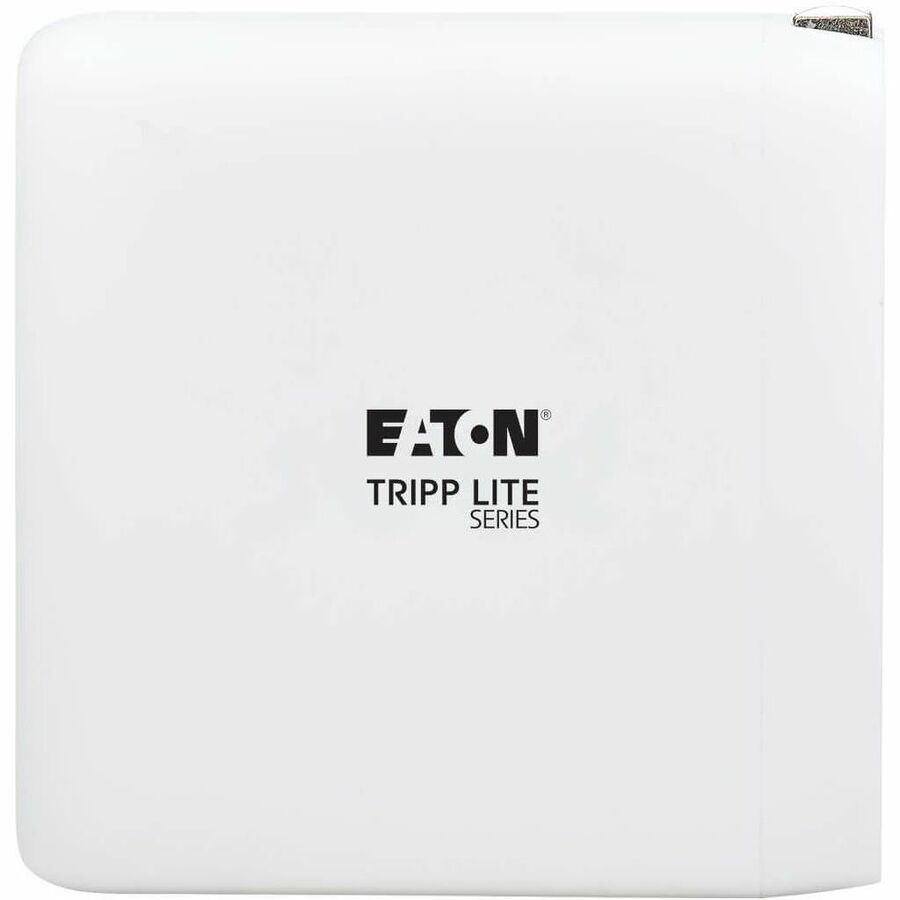 Eaton Tripp Lite Series Compact 1-Port USB-C Wall Charger with GaN Technology - 100W PD3.0 Fast Charging, White