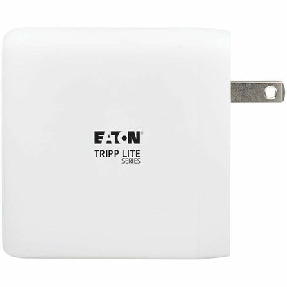 Eaton Tripp Lite Series Compact 1-Port USB-C Wall Charger with GaN Technology - 100W PD3.0 Fast Charging, White
