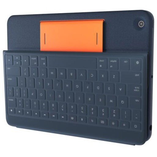 Logitech Rugged Combo 3 iPad (7th, 8th, & 9th Gen) Keyboard Case with Smart Connector - Blue