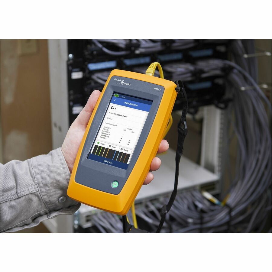 Fluke Networks LinkIQ Industrial Ethernet Cable and Network Tester LIQ-100-IE