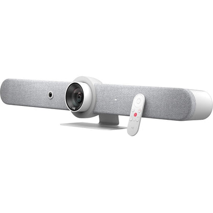 Logitech Rally Bar Mini All-In-One Video Conferencing Camera for Small Rooms - White
