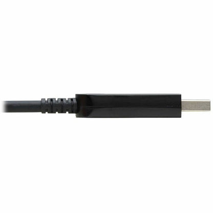 Eaton Tripp Lite Series USB 3.2 Gen 1 Fiber Optic Cable (U328F-30M) - 30 ft, Black, M/M Connectors
