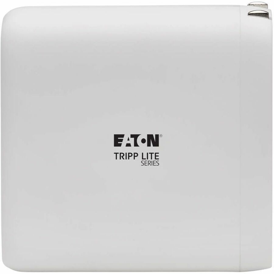 Eaton Tripp Lite Series 4-Port Compact USB Wall Charger with GaN Technology - 100W PD Fast Charging, 2 USB-C & 2 USB-A Ports, White