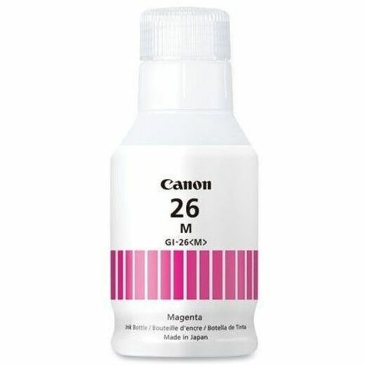 Canon GI-26 Pigment Magenta Ink Bottle for MAXIFY MegaTank Printers